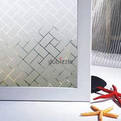 Window Frosted Privacy stickers available, Glass Blind tint stickers 0