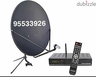 antenna satellite dish receiver technician selling fix