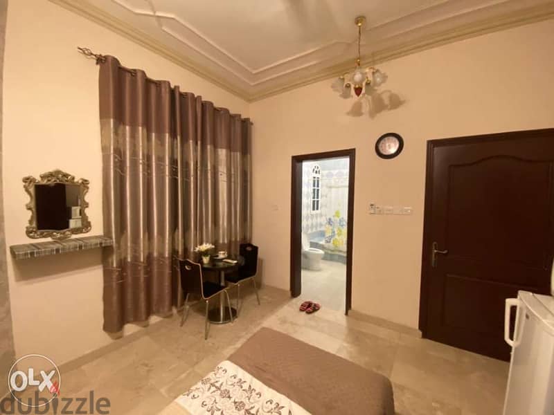 single fully furnished bed room in al zibah 2