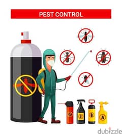 Pest control service and house cleaning