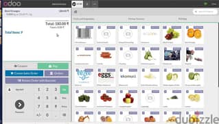 Odoo Point of Sale software for retails and grocery store