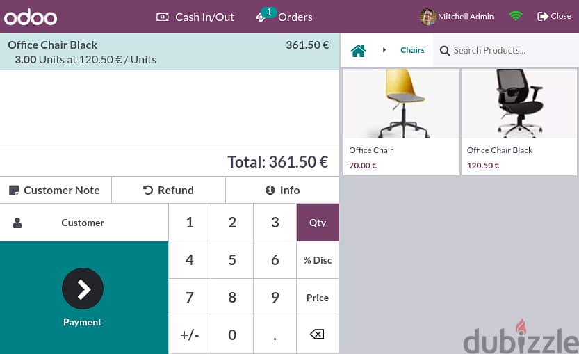 Odoo - Point of sale softwear only 10 Rial per Month 2