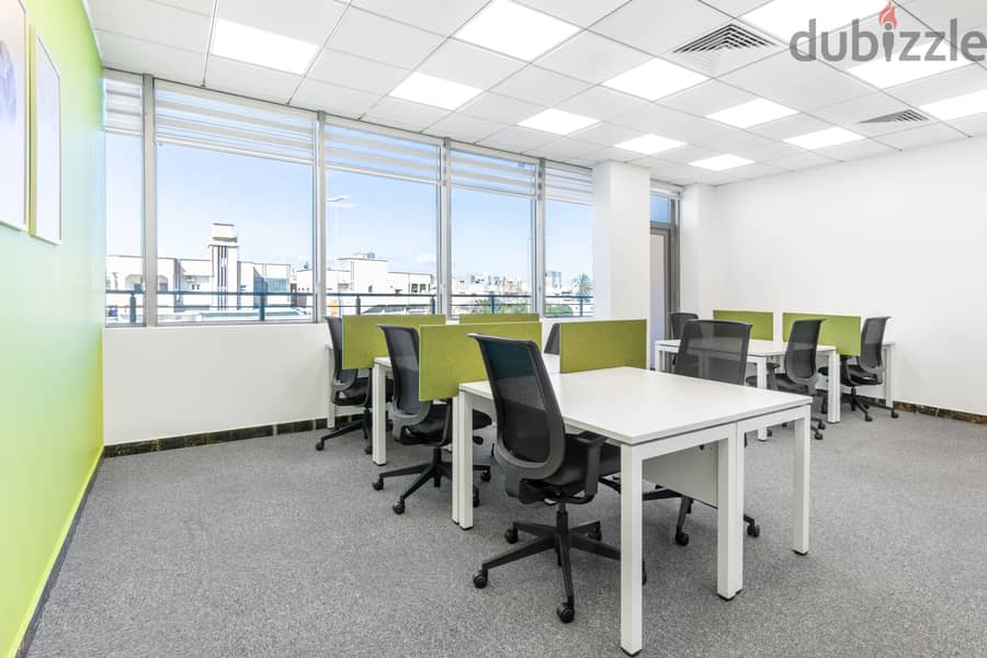 Join a collaborative coworking environment in Muscat, Pearl Square 3