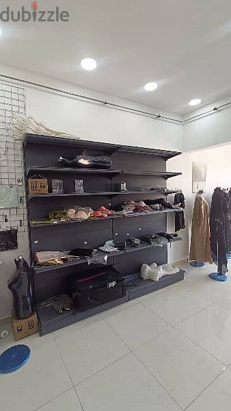 like new iron ٣ Almirah shelf for shop and iron nets 1