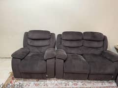7 seater recliner -6 seater dining table