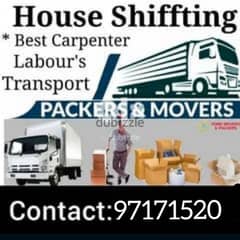 all oman rent for truck mover packer service