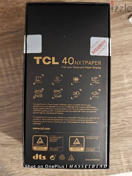 TCL 40 NXTPAPER 256GB 8GB Android 13 DUAL SIM- New 4