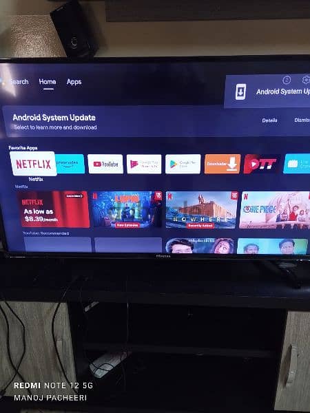 Hisense 49 inch FHD smart TV , purchased from agent 1
