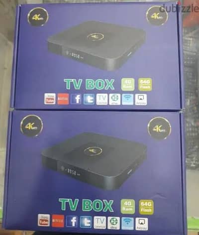 New Android box with 1year subscription all countries channels work