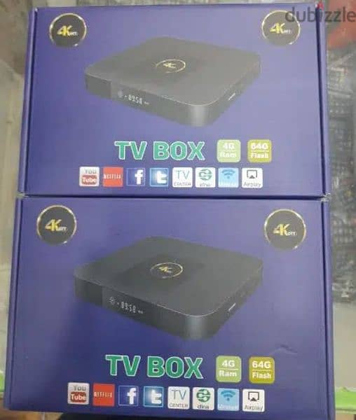 New Android box with 1year subscription all countries channels work 0