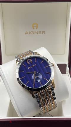 Aigner men watch brand new not used at all with 2 years warranty