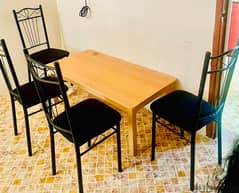 dining table & 4chair