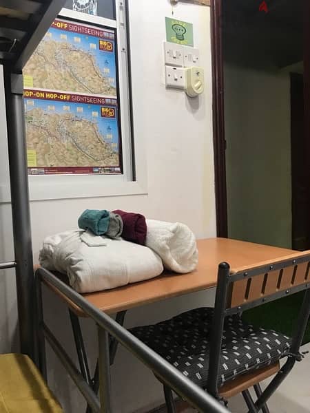 Tiny room with attached toilet for rent- only 1 lady 9