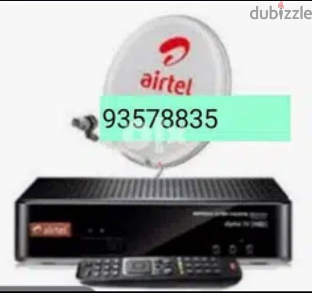 Home service Nileset Arabset Airtel DishTv osn fixing a All 0