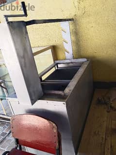 shawarma machine charcoal