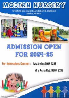 Modern Nursery, Azaiba, Muscat: Admissions for 2024-25 open now