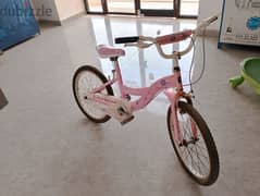 cycle,  for sale, good condition, pink color.