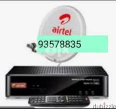 All satellite dish receiver sale and fixing Air tel Arabic A 0