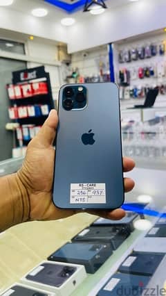 iPhone 12 Pro Max, 256gb Blue Arabic