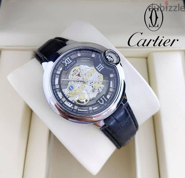 LATEST BRANDED CARTIER OMEGA AIGNER -BATTERY MEN'S WATCH 6