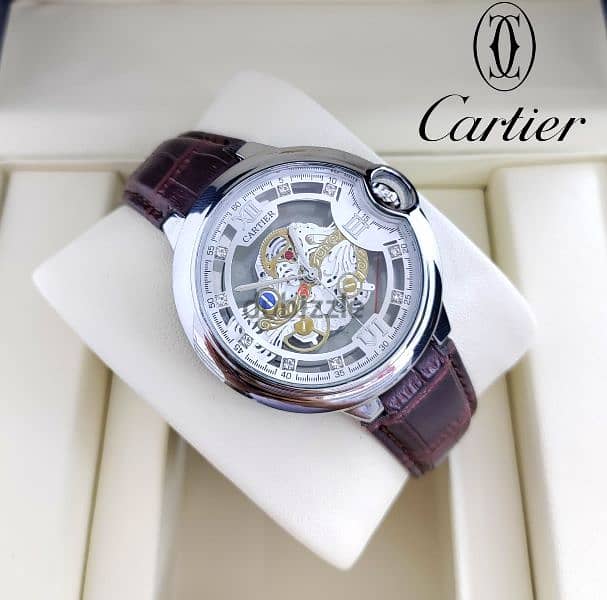 LATEST BRANDED CARTIER OMEGA AIGNER -BATTERY MEN'S WATCH 7