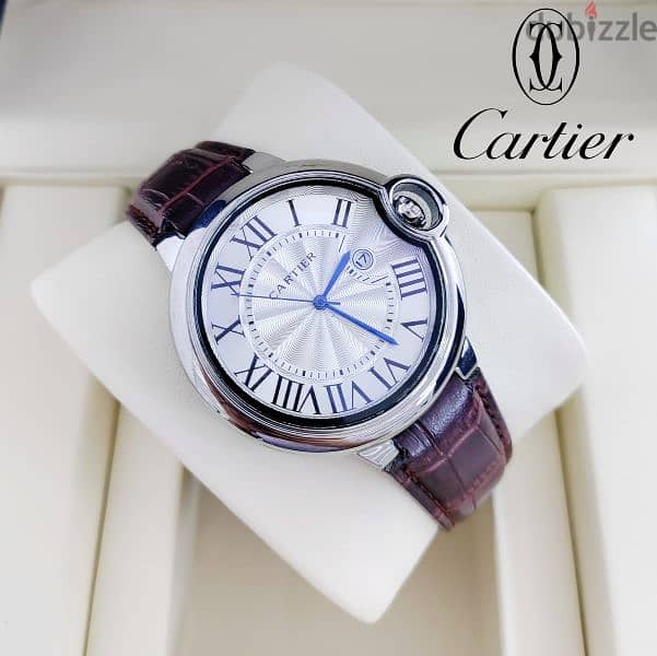 LATEST BRANDED CARTIER OMEGA AIGNER -BATTERY MEN'S WATCH 8