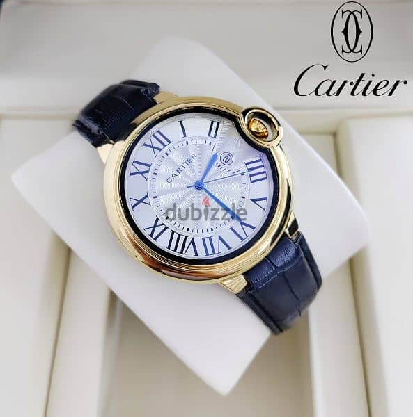 LATEST BRANDED CARTIER OMEGA AIGNER -BATTERY MEN'S WATCH 9