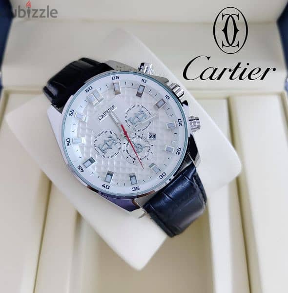 LATEST BRANDED CARTIER OMEGA AIGNER -BATTERY MEN'S WATCH 13