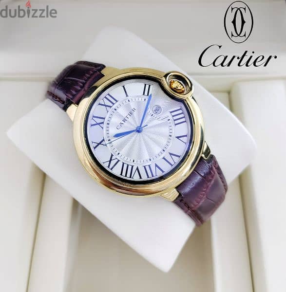 LATEST BRANDED CARTIER OMEGA AIGNER -BATTERY MEN'S WATCH 15