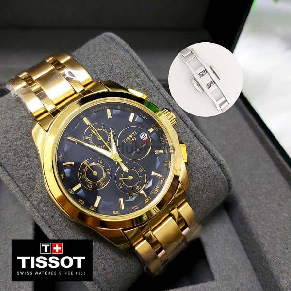 LATEST BRANDED TISSOT FIRST COPY CHORNO GRAPH MEN'S WATCH 3