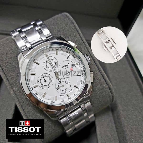 LATEST BRANDED TISSOT FIRST COPY CHORNO GRAPH MEN'S WATCH 6