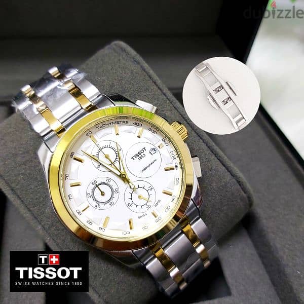 LATEST BRANDED TISSOT FIRST COPY CHORNO GRAPH MEN'S WATCH 8
