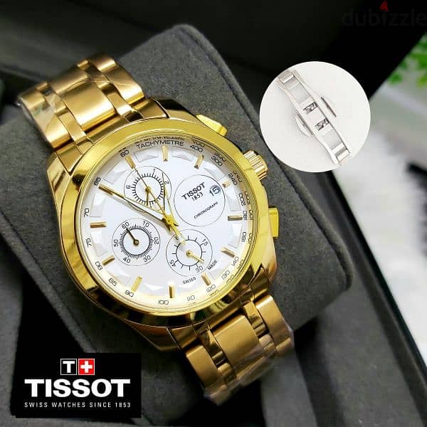LATEST BRANDED TISSOT FIRST COPY CHORNO GRAPH MEN'S WATCH 10