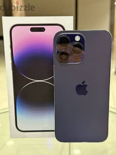 Apple 14 Pro Max 256GB  With Apple Warranty Call or WhatsApp-94077314
