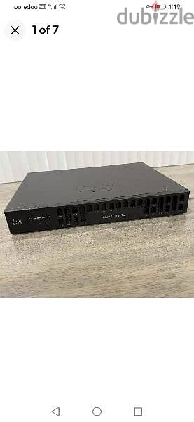 Cisco (Used) 4221 Router  ISR4221-SEC/K9 with cisco Nim es2 4 1