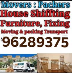 We have a service to transport goods and furnitures