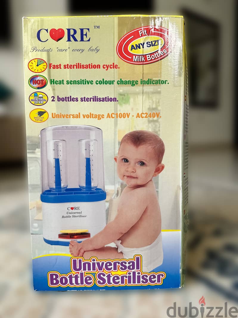 Core Universal Bottle Steriliser 1