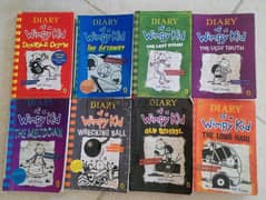 Diary of Wimpy kid hardly used books