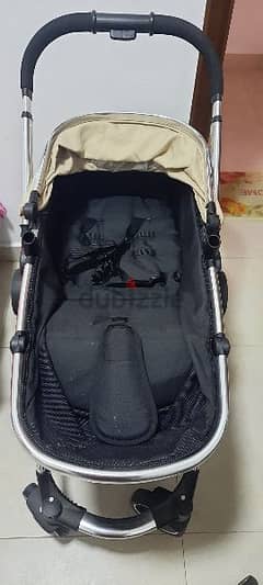 Mother care stroller and car seater