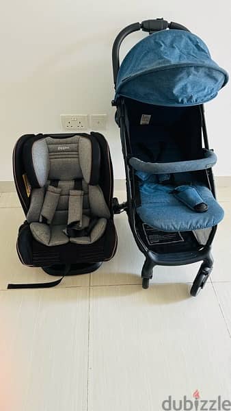 stroller and car seater for sale 1