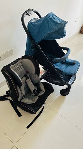 stroller and car seater for sale 2