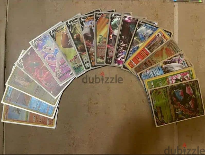 60 rare pokemon trading cards for kids & adults 1