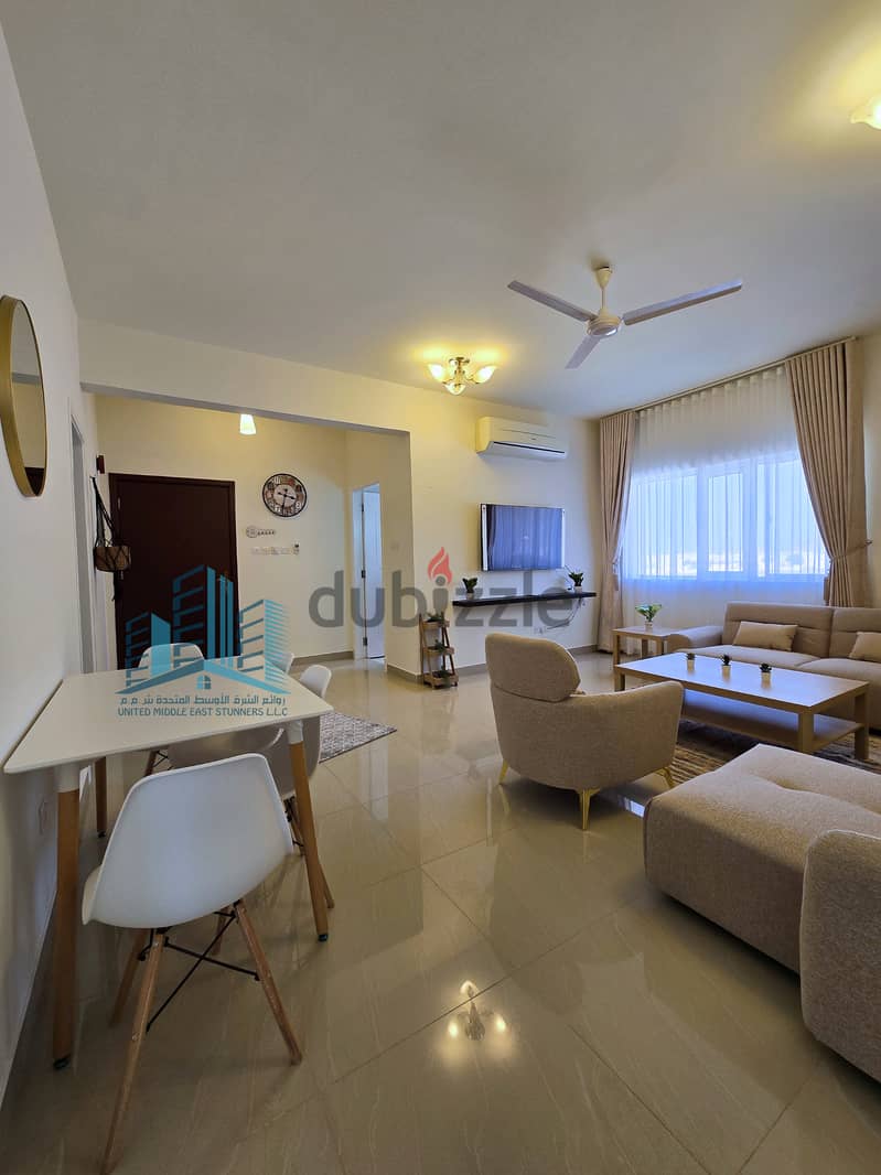 BRAND-NEW FULLY FURNISHED 2 BR APARTMENT 1