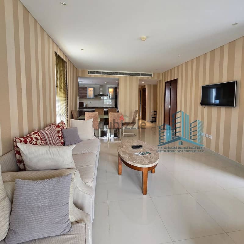 FULLY FURNISHED 2 BR APARTMENT IN AL MOUJ 7