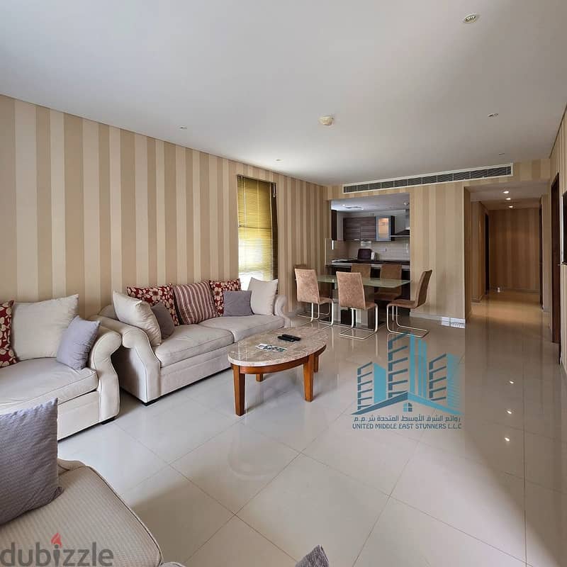 FULLY FURNISHED 2 BR APARTMENT IN AL MOUJ 9