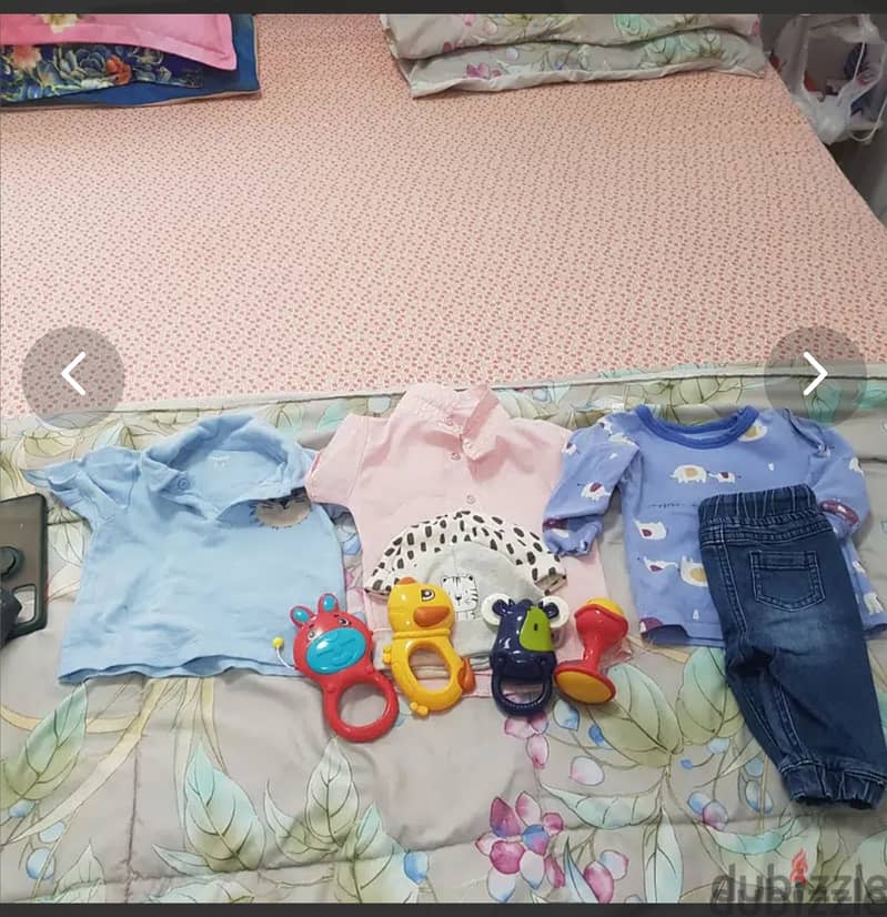 Baby boy used clothes ,blanket and other items 2