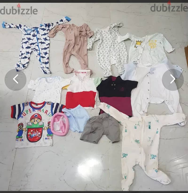 Baby boy used clothes ,blanket and other items 3