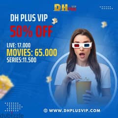 Dh Plus Vip Subscription  18,000 Live Channels 0