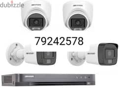 hikvision cctv cameras and intercom door lock mantines & fixing