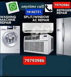 AC service & Fridge  & automatic washing machine  repairs